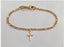 Baby Christening Bracelet w/ Cross