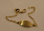 14K GP Baby ID Bracelet