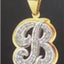 Double Plated Initial Necklace