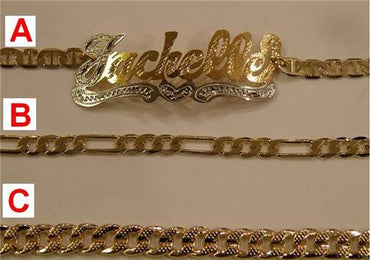 Customized Name Plate Bracelet